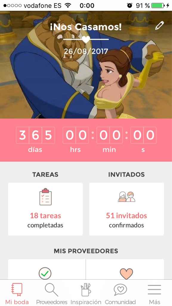 Novios que nos casamos el 26 de Agosto de 2017 en Valencia - 1