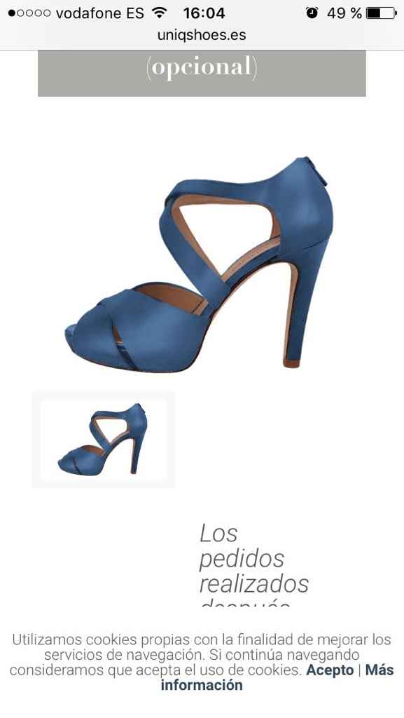 Os podríais unos zapatos azules para vuestra boda? - 2