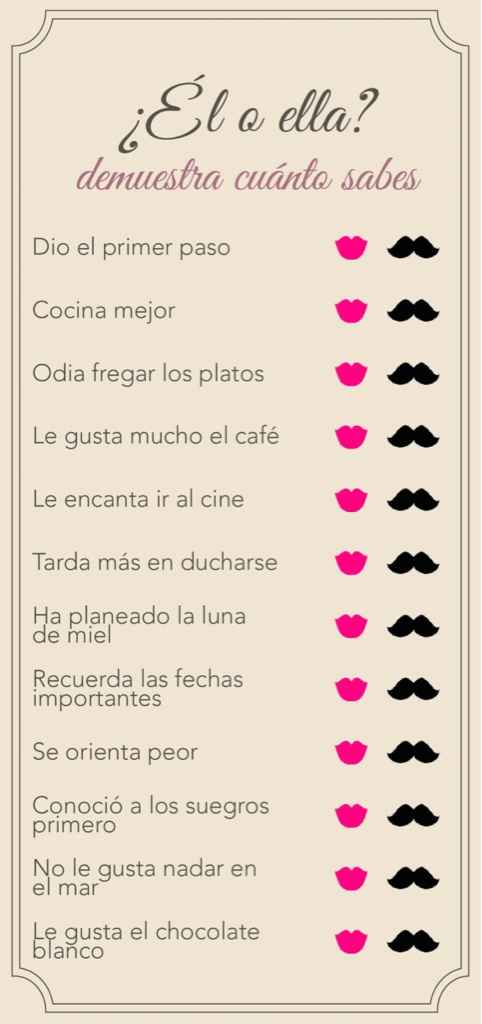Detalles para entretener a los invitados - 1