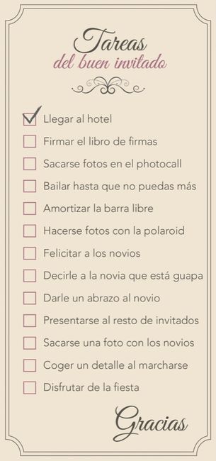 Detalles para entretener a los invitados - 3