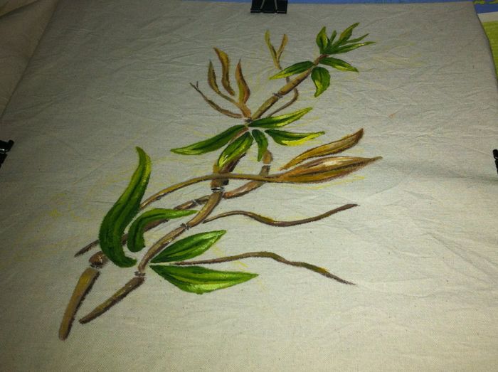 pintura en tela 