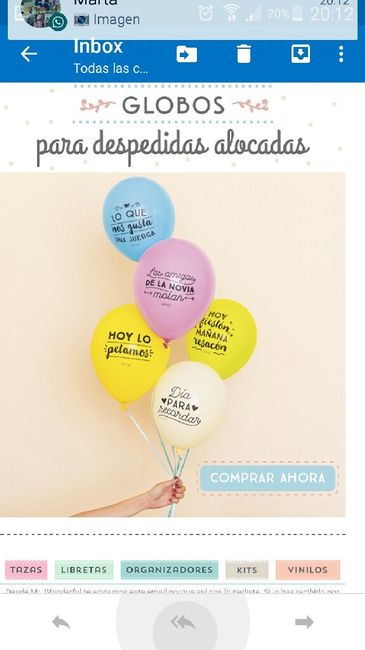 Ya tengo mis globos de boda !!!! - 1