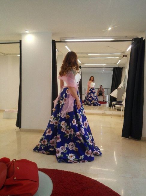 Primera prueba de vestido. - 3