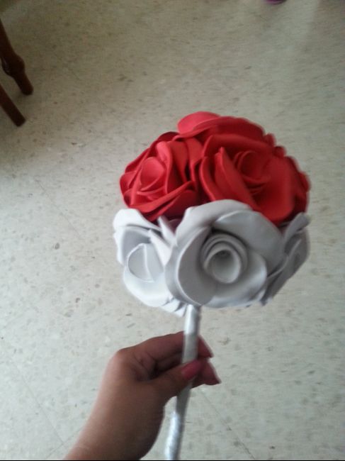 Rosas de goma eva - 2