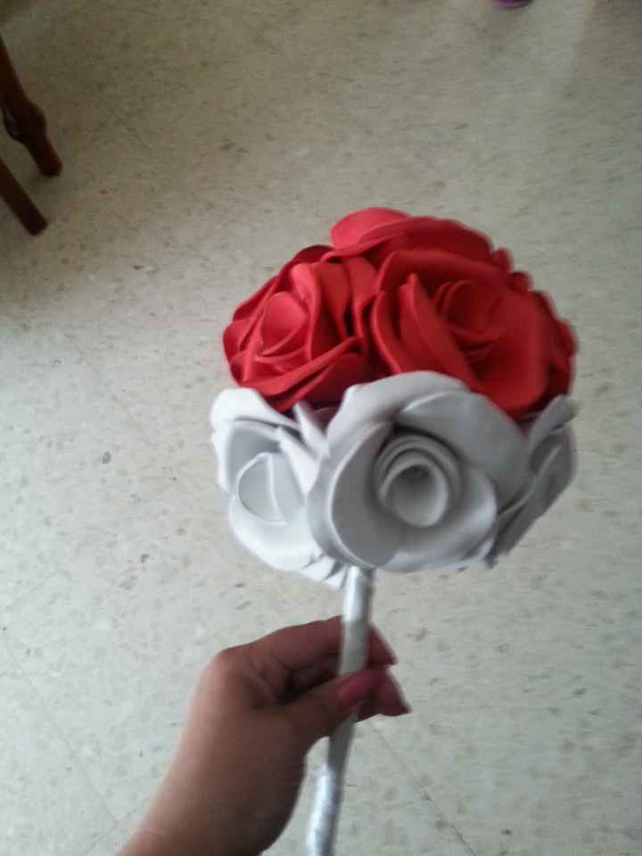 Rosas de goma eva - 2