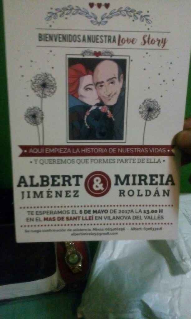Imprimir diseño de invitacion - 1