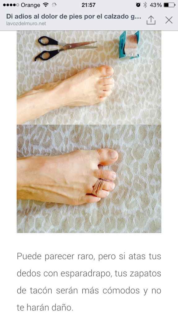 Truco para los tacones. - 1