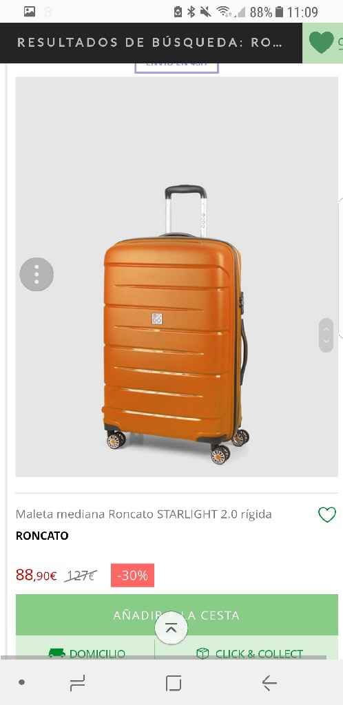  Maletas compradas! - 2