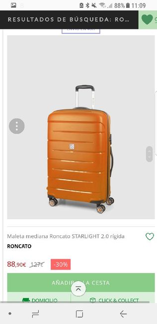  Maletas compradas! - 2
