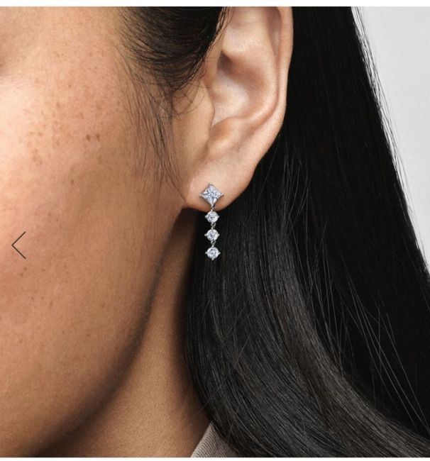 Pendientes de novia. 2