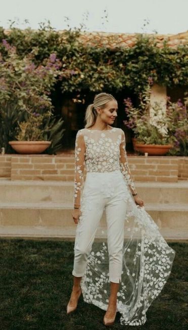 Novias con pantalones 2
