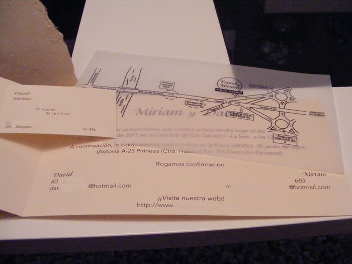 Interior invitación