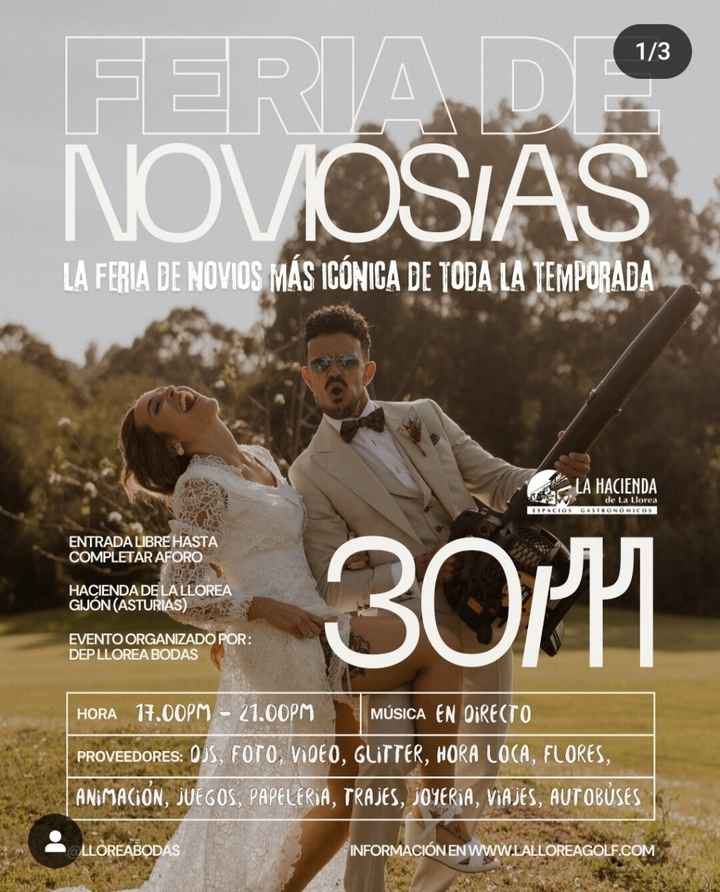 Más fechas ferias de novios zona norte. - 2