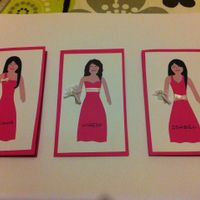 mis invitaciones  de damas de honor