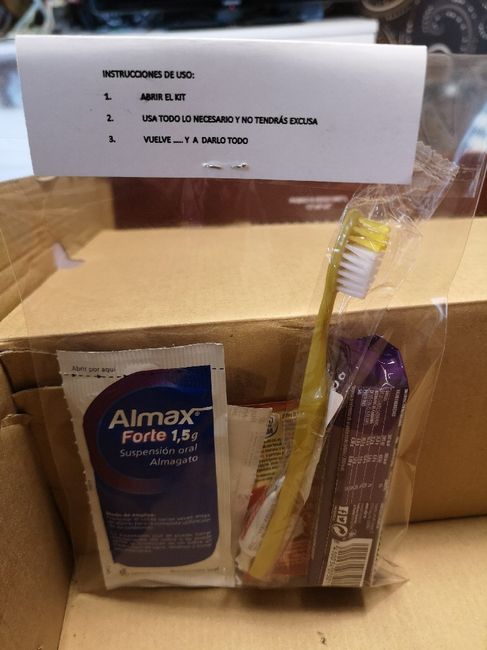 Kit antiresaca/supervivencia - 2