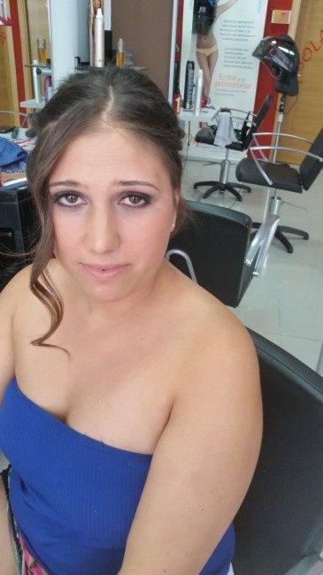 Prueba peinado y maquillaje...todo genial!!! - 3