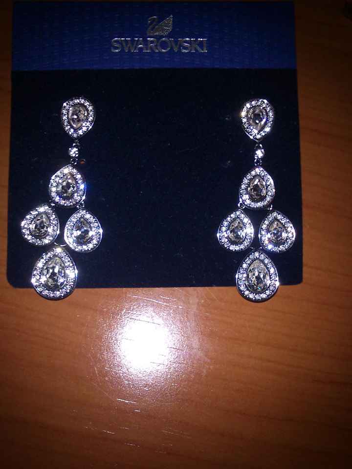 Pendientes de novia - 1