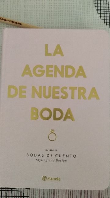  Agenda de nuestra boda - 1