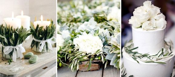 Temática de boda: olivos y aceitunas - 2