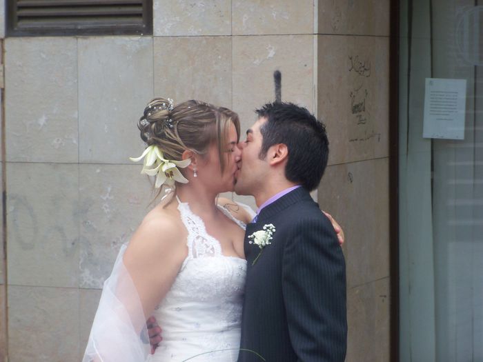 El beso de casados