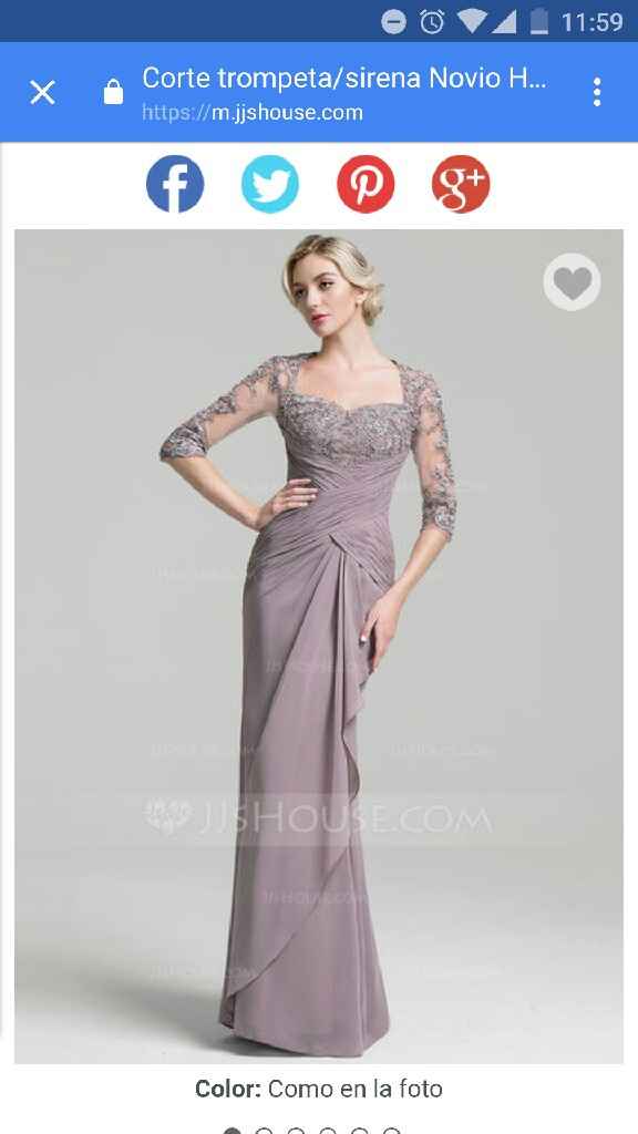 Ayuda con vestido de madrina - 1