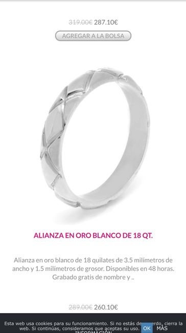 Alianzas boda - 2