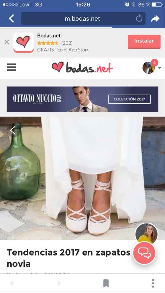 Post de zapatos en facebook - 1