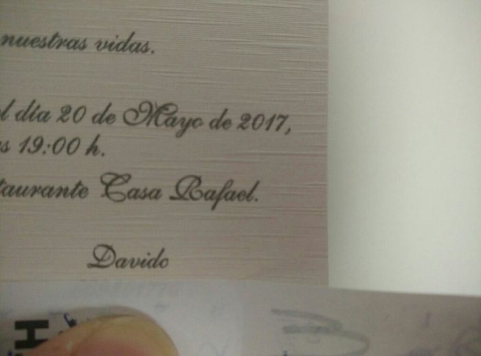 Fallo invitaciones!! - 1