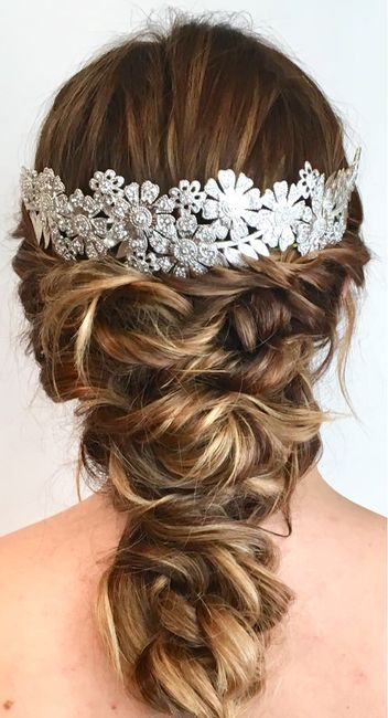 a 26 días de mi boda.... mi tocado! - 1