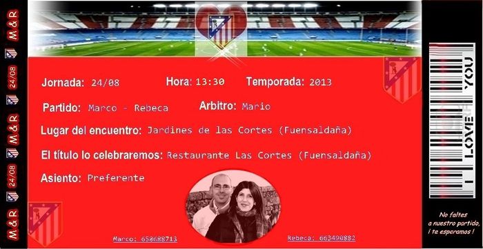 invitacion boda
