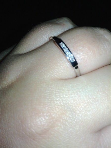 Nuestros anillos de compromiso... - 1