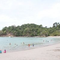 Playa del parque Manuel Antonio