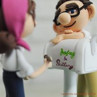 Que cake topper más bonito