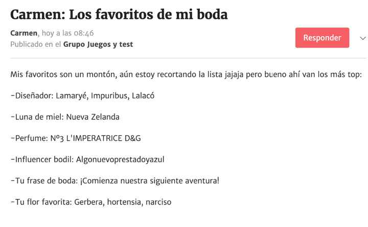 Mis favoritos