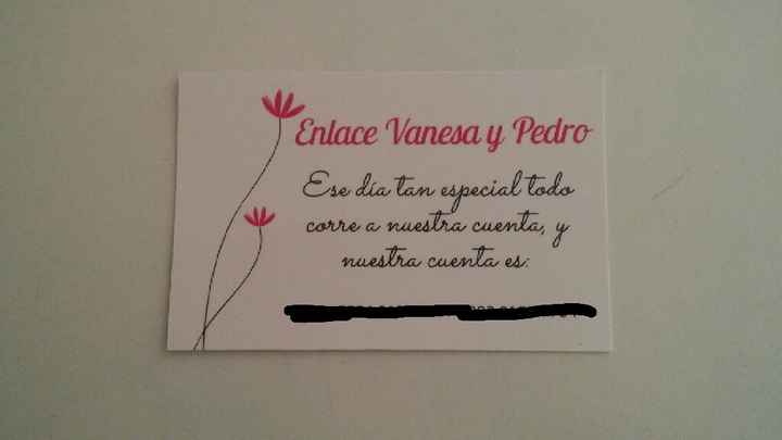 Nuestras invitaciones y tarjetas bancarias - 3