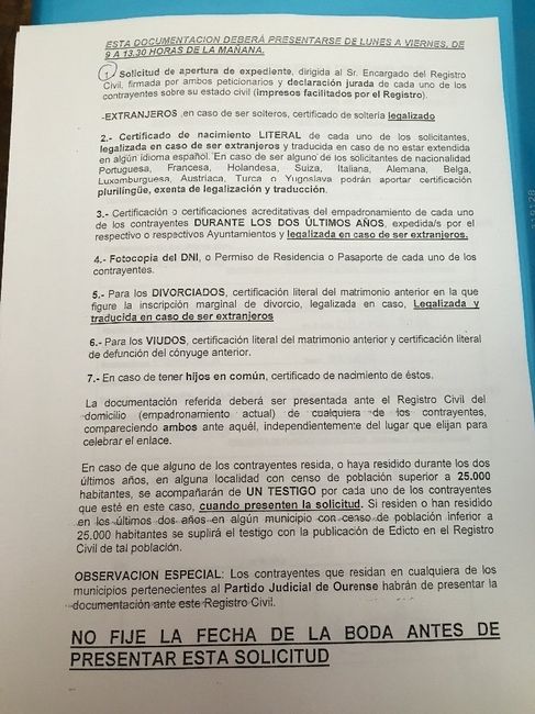Expediente matrimonial