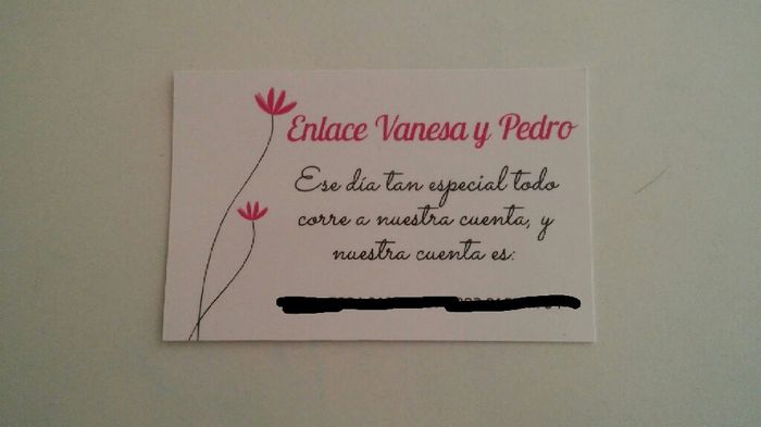 Nuestras invitaciones y tarjetas bancarias - 3
