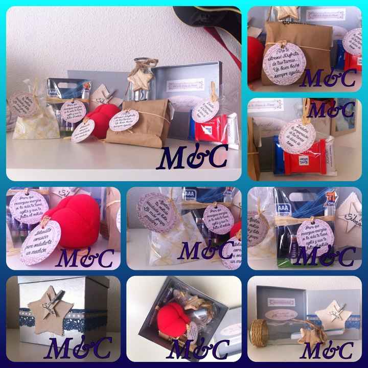 Kit para damas de honor distinto - 1