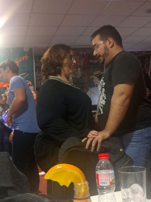 Intentando que baile