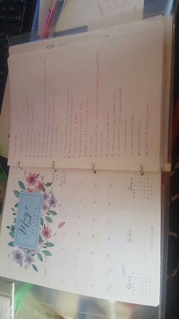 Agenda de boda - 2