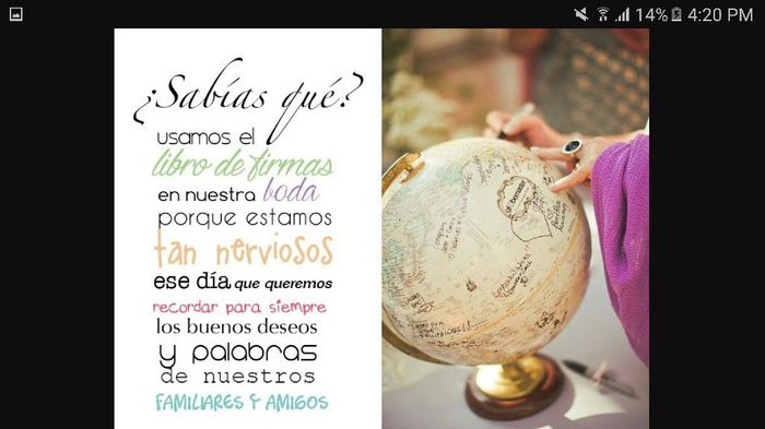 Cartel para libro de firmas!!!! ideas!!!! - 2