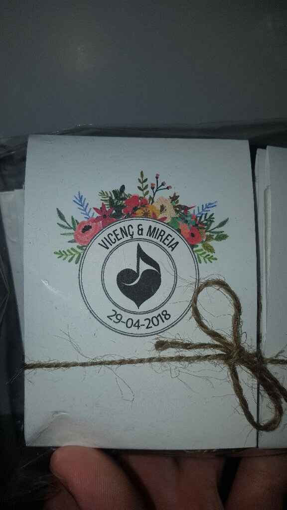 Cosillas de mi boda. - 5