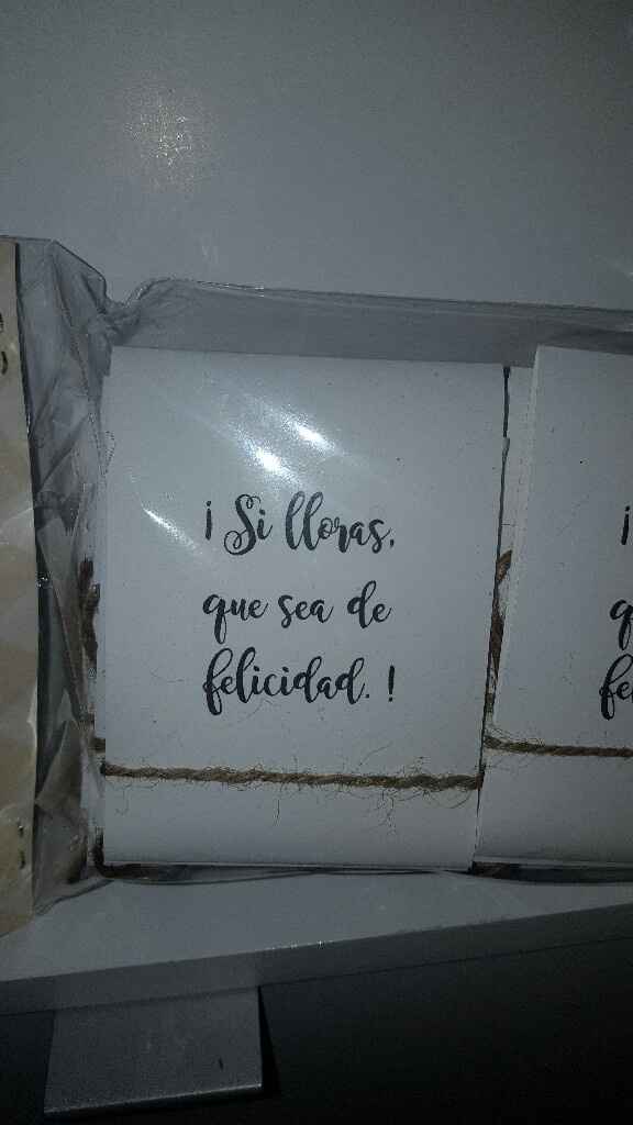 Cosillas de mi boda. - 6