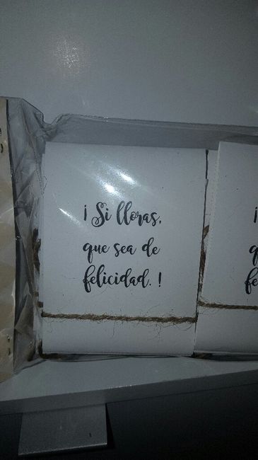 Cosillas de mi boda. - 6