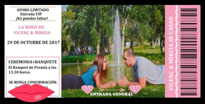 Después de las 2 fotos ganadoras... llegan las invitaciones - 2