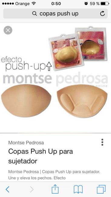 Copas para coser al vestido - 1