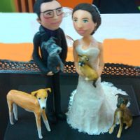 Muñecos tarta