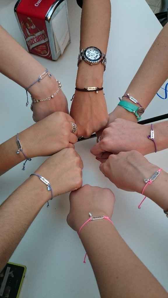 Pulseras para las amigas