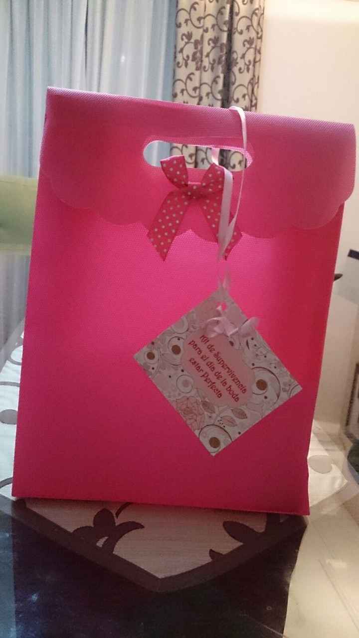 kit de supervivencia para el dia de la boda estar perfecta