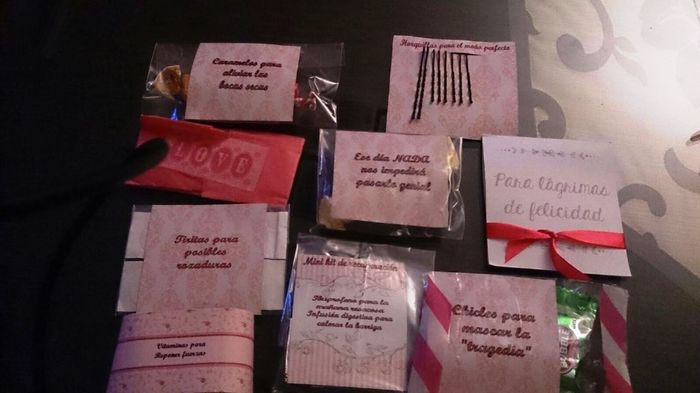 kit de supervivencia para el dia de la boda estar perfecta